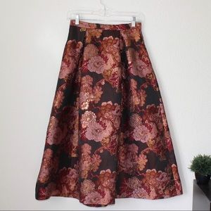 ASOS High Waisted Elegant Rose Skirt